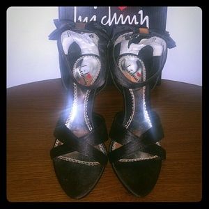 Luichiny Black Party Shoes